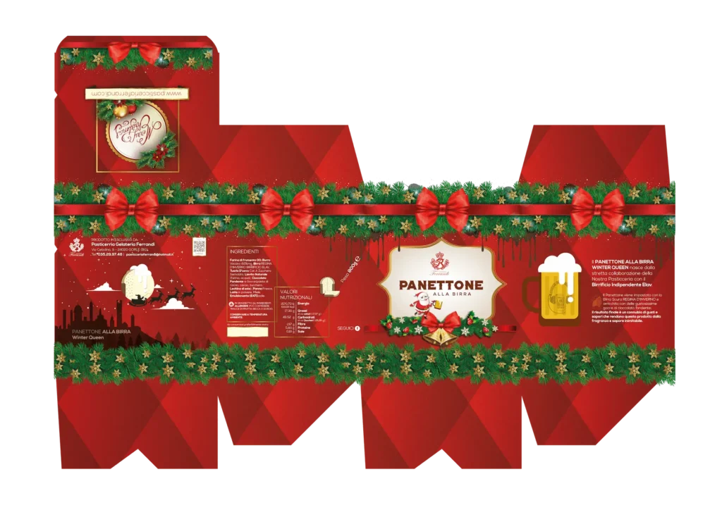 Packaging pasticceria Ferrandi